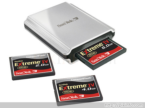 SanDisk Extreme FireWire portos olvasó