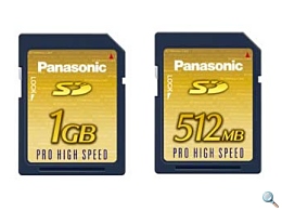 Panasonic SD kártya
