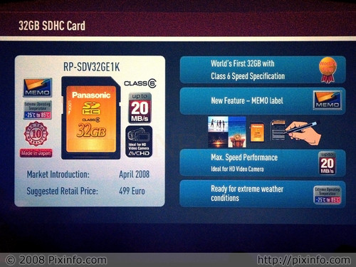 32 GB SDHC