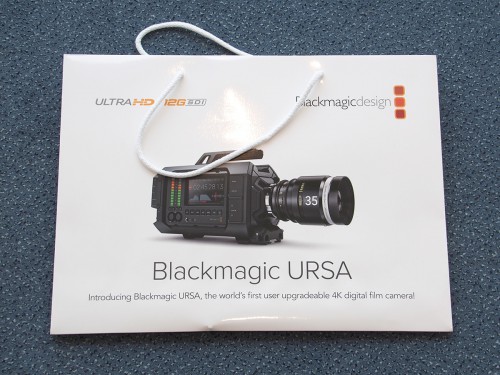 Blackmagic táska - Photokina 2014