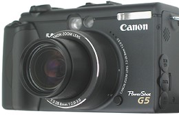 5 Mpixeles Canon PowerShot G5