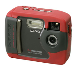 Casio GV-20 pirosban