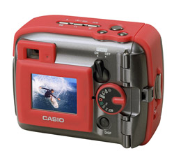 Casio GV-20 pirosban