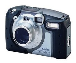 Kodak DC5000: 2 Mpixel, 2x-es zoom