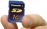 1 GB-os SD kártya