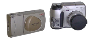 Olympus C-1 Zoom és Olympus C-700 UltraZoom
