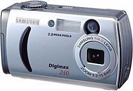 3x-os optikai zoomos digitális fényképezőgép a Samsung-tól