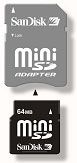 SanDisk miniSD-adapter