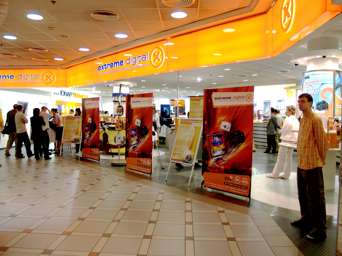 Extreme áruháznyitás