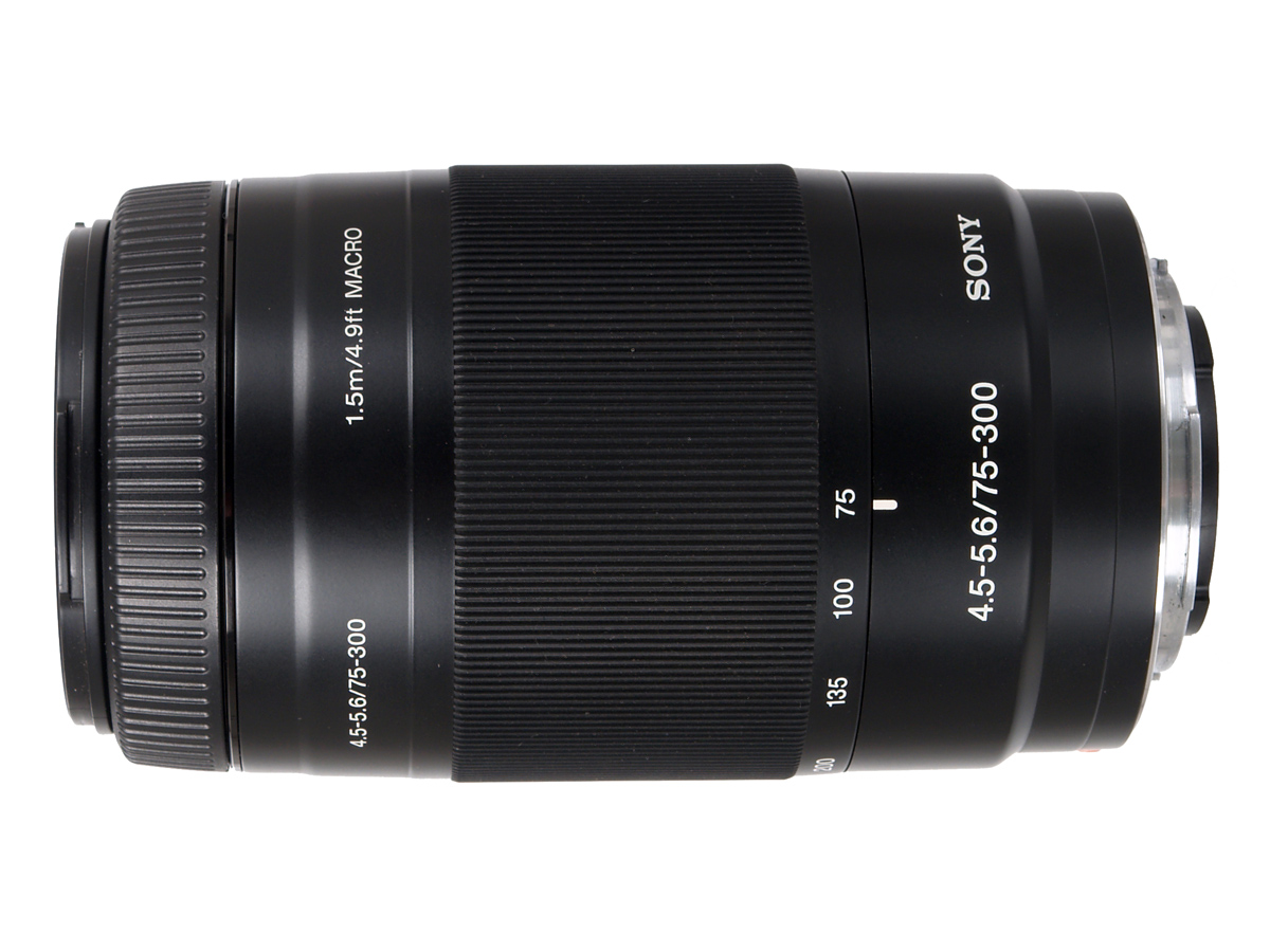 Sony 75-300 mm F4,5-5,6 objektív - Pixinfo.com