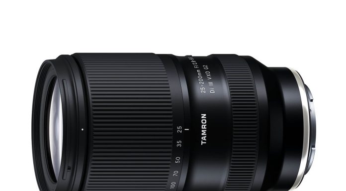 Fejlesztés alatt: Tamron 25-200 mm f/2,8-5,6 Di III VXD G2