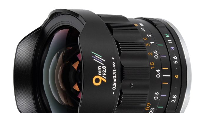 Halszem APS-C MILC-ekhez: AstrHori 9mm f/2,8