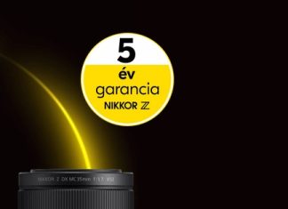 Mostantól 5 év garancia a Nikkor Z objektívekre