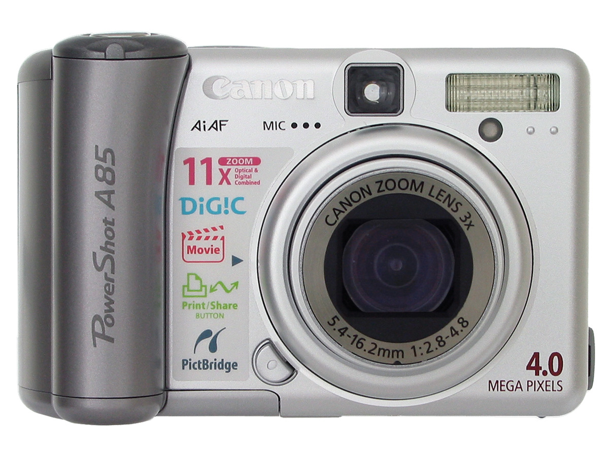 Canon PowerShot A85 adatlap, vélemények - Pixinfo.com