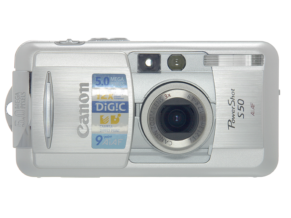 Canon PowerShot S50 adatlap, vélemények