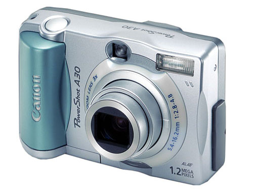 Canon PowerShot A30 adatlap, vélemények - Pixinfo.com