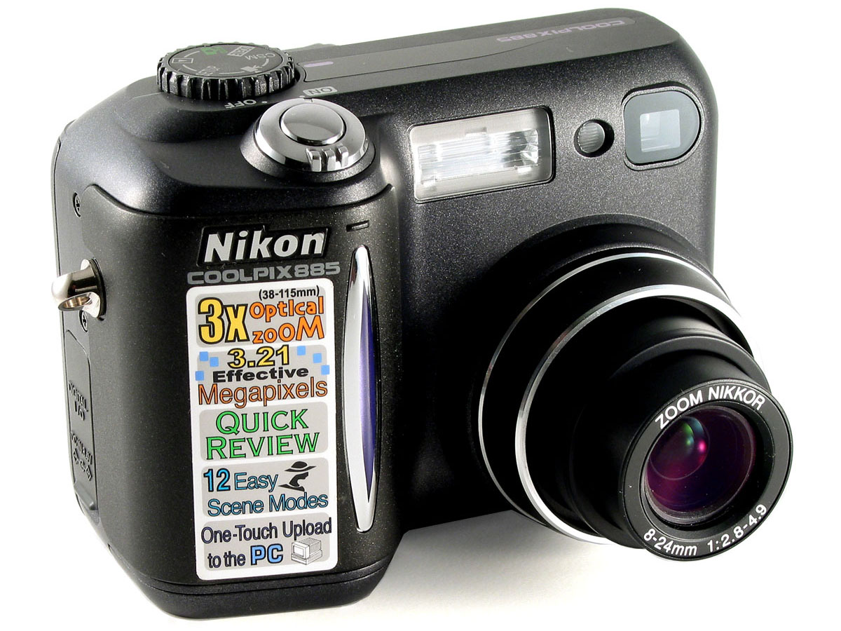 Nikon Coolpix 885 adatlap, vélemények