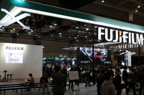 Fujifilm stand