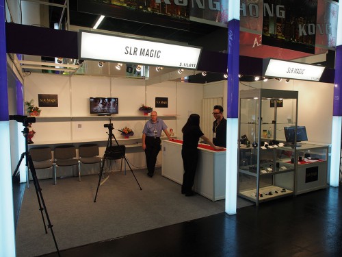 SLR Magic stand a 2014-es Photokinán