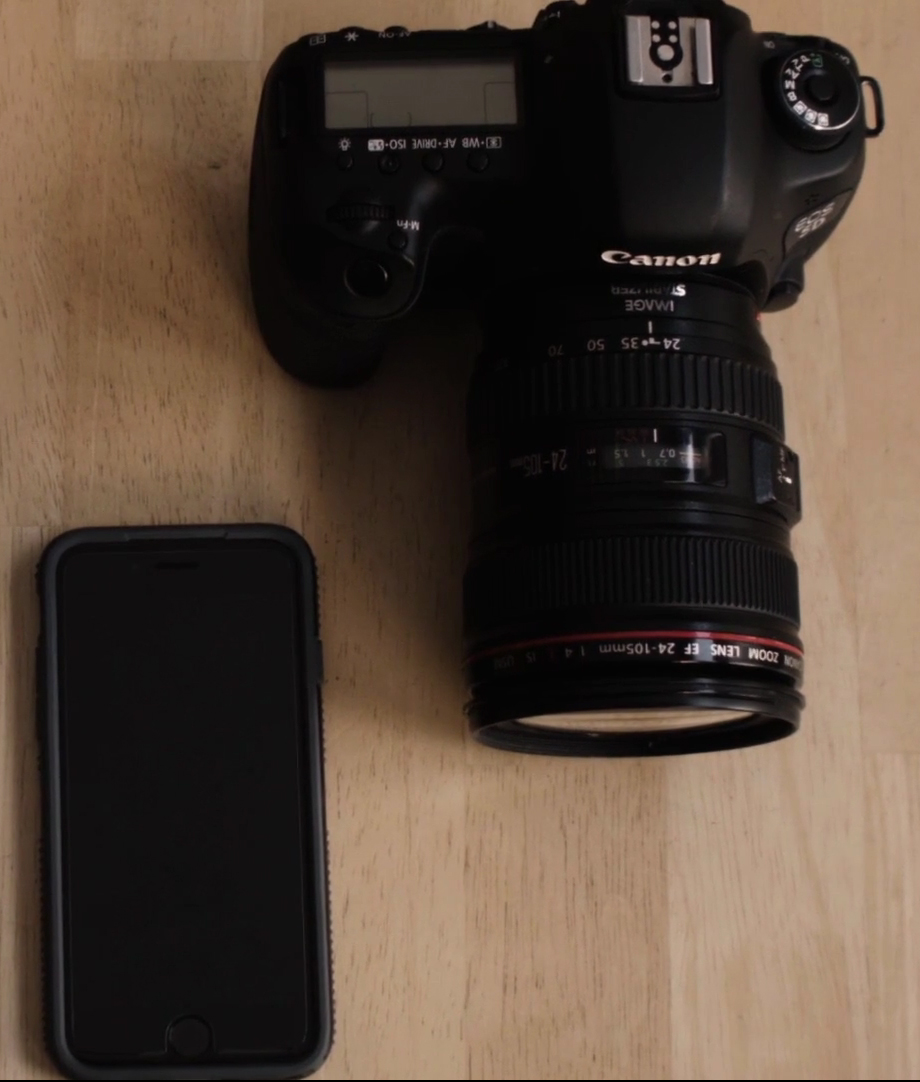 iPhone DSLR objektív adapter, pillanatok alatt