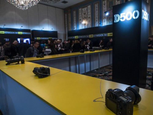 Nikon stand a CES 2016-on