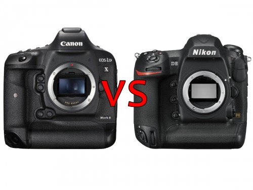 Canon EOS-1D X Mark II vs Nikon D5